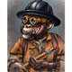 Illustration for article titled Portraits From the Steampunk Planet of the Apes